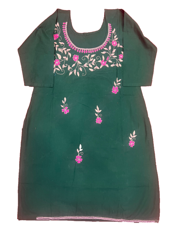 Pantone  Suit With Zari Work